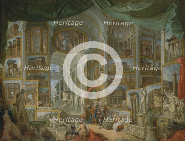 Ancient Rome, 1757. Creator: Giovanni Paolo Panini.