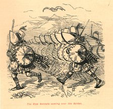 'The Blue Bonnets coming over the Border', 1897. Creator: John Leech.