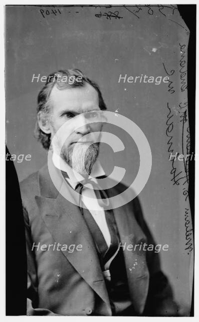 William S. Holman of Indiana, between 1870 and 1880. Creator: Unknown.