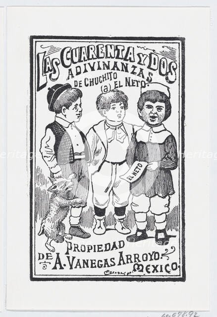 Forty-two guesses, ca. 1900-1910., ca. 1900-1910. Creator: José Guadalupe Posada.