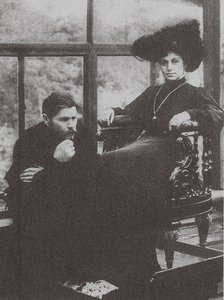 Maxim Gorky and Maria Andreyeva, 1905.