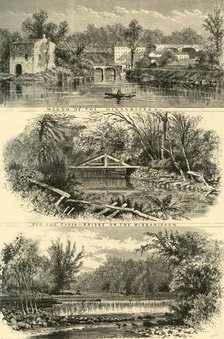 'Scenes on the Wissahickon', 1874.  Creator: John J. Harley.