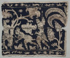 Embroidered Border, 1500s-1600s. Creator: Unknown.