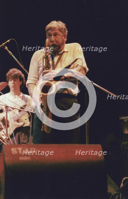 Dick Morrissey, 1989. Creator: Brian Foskett.