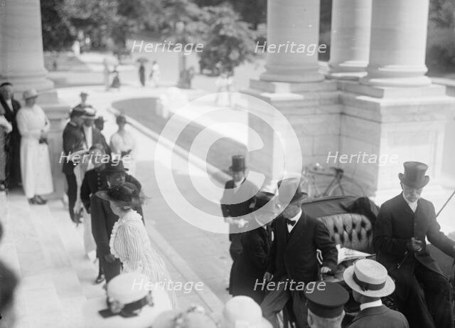 Services For Chinese Minister at Memorial Continental Hall, 1916.  Creator: Harris & Ewing.
