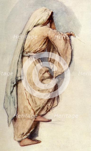 'Study for Holiday Dress of Syrian Women', 1902. Creator: John Fulleylove.