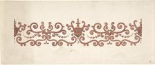 Design for Panel Decoration, 1828-40. Creator: J Hulme.