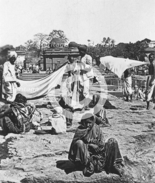 Laundry, India, c1927-c1929. Artist: Unknown