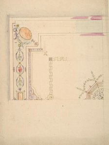 Design for a Ceiling, second half 19th century. Creators: Jules-Edmond-Charles Lachaise, Eugène-Pierre Gourdet.