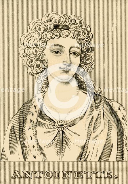 'Antoinette', (1755-1793), 1830. Creator: Unknown.