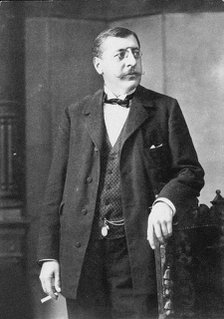 Portrait of the conductor and composer Felix Mottl (1856-1911). Creator: Anonymous.