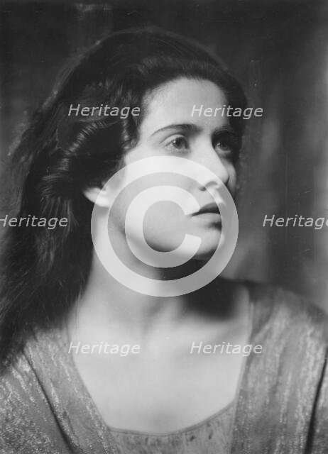 Miss Pearl Levison, portrait photograph, 1936. Creator: Arnold Genthe.