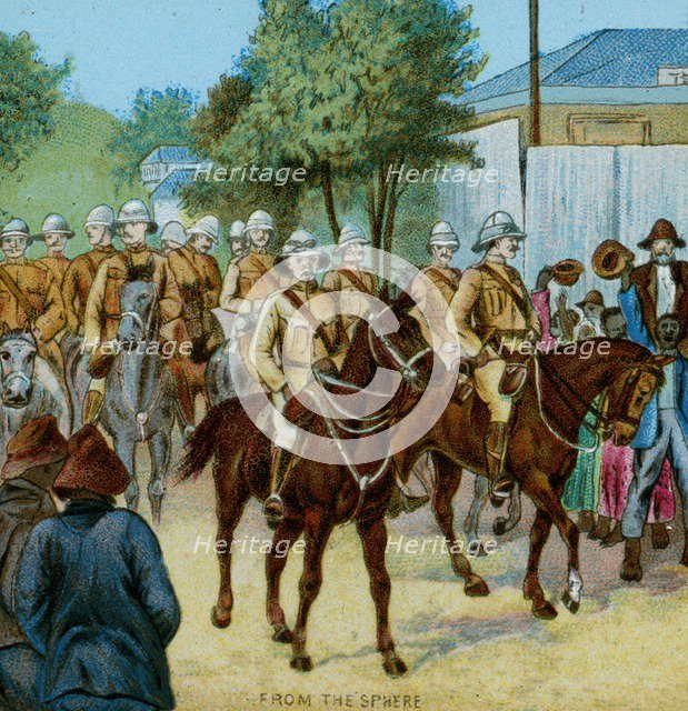 'Lord Roberts' State Entry into Bloemfontein', 1900 . Artist: Unknown.
