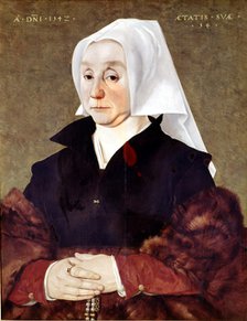  'Portrait of a Woman' by Bartolome de Bruyn.