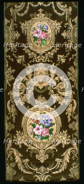 Panel, Lyon, 1860/80. Creator: Mathevon et Bouvard.