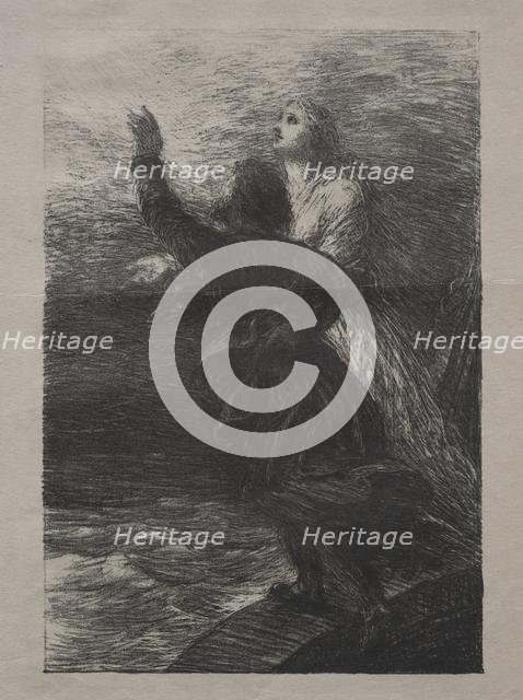 The Flying Dutchman. Creator: Henri Fantin-Latour (French, 1836-1904).