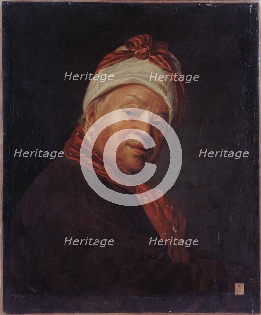 Portrait of the painter Étienne Jeaurat (1699-1789). Creator: Etienne Aubry.