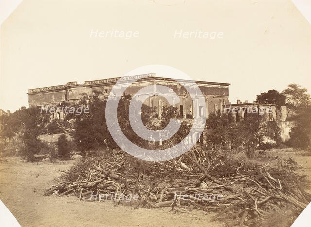 [Metcalfe House, Delhi], 1858-61. Creator: Jean Baptiste Oscar Mallitte.