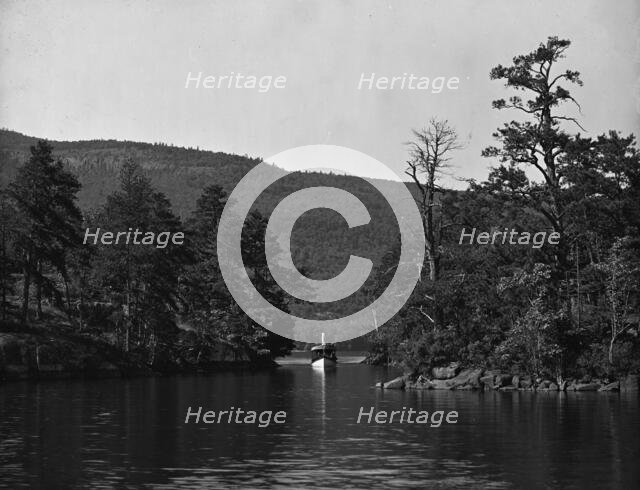 Among the Harbor Islands, Lake George, N.Y., c1904. Creator: Unknown.