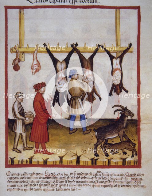 Goat meat, 14th century.  Creator: Unknown.