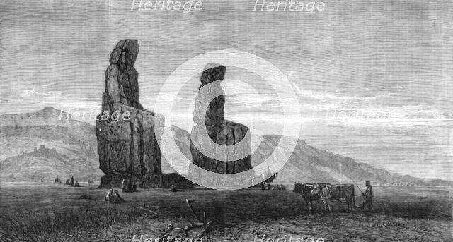 "The Land of Egypt", by Frank Dillon, in the Exhibition of the British Institution, 1862. Creator: Mason Jackson.