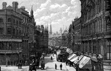 New Street, Birmingham, West Midlands, 1887. Artist: Unknown