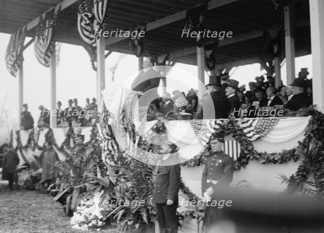 John Paul Jones - Dedication of Monument, 4/17/12 - Taft Speaking, 1912 April 17. Creator: Harris & Ewing.
