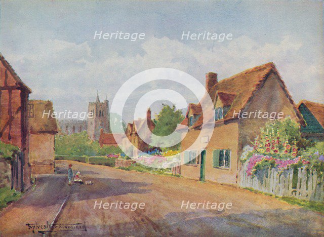 'Bunyan's Cottage, Elstow, Bedford', 1947. Artist: Henry Stannard.