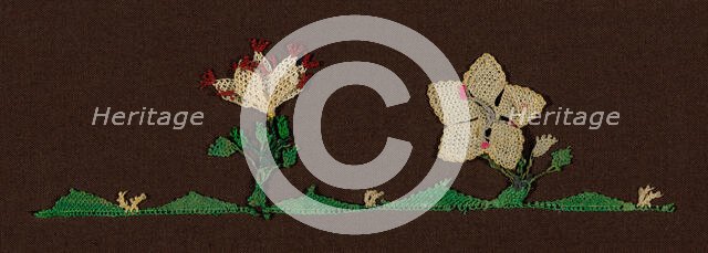 Edging, Eastern Mediterranean Region, probably Cyprus, 1875/1900. Creator: Unknown.