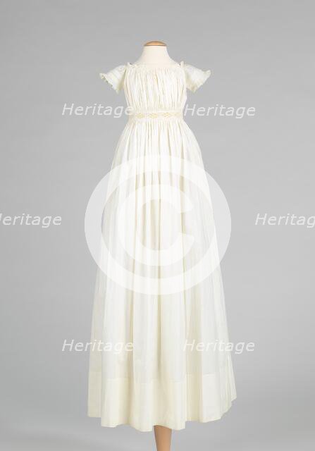 Dress, American, 1850-65. Creator: Unknown.