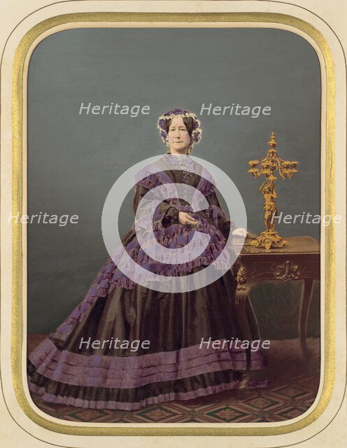 Mary Carrick Riggs, Dresden, 1857. Creator: Unknown.