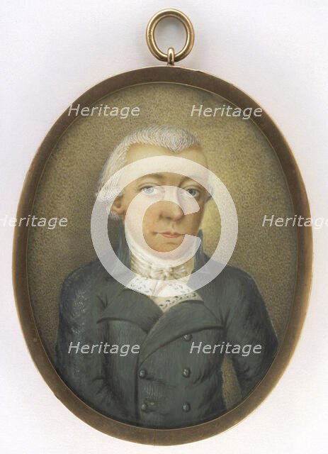Portrait of a man, 1790. Creator: Unknown.