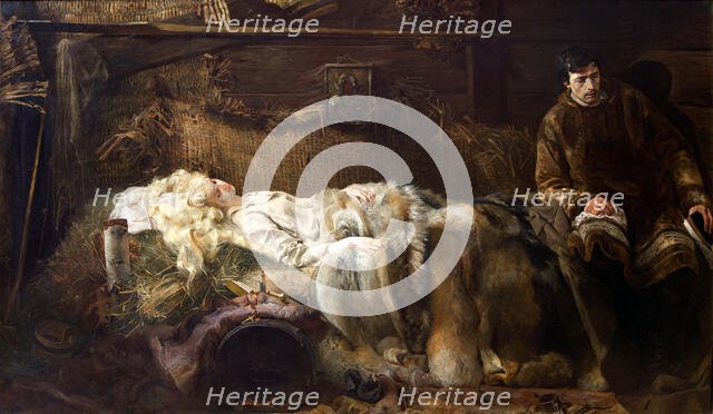 Death of Ellenai, 1883. Creator: Jacek Malczewski.