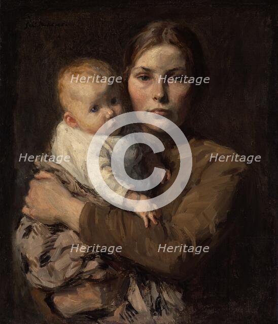 Mother and Child, c. 1906. Creator: Gari Melchers.