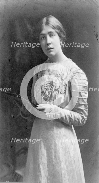 Estelle Sylvia Pankhurst, c1909. Artist: Unknown