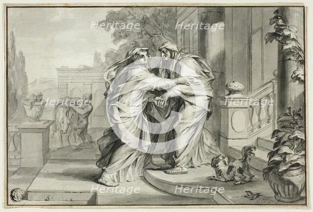 The Visitation, n.d. Creator: Ottmar Elliger, the younger.