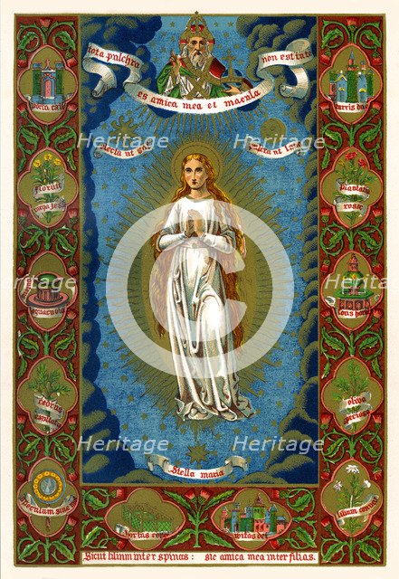 Stella Maria, 1886. Artist: Unknown