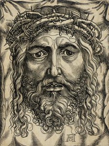 The Head of Christ Crowned with Thorns, c1530. Creator: Unknown.