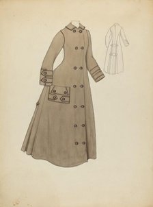 Coat, 1935/1942. Creator: Roberta Spicer.