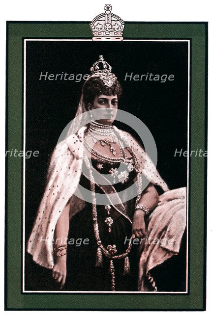 Alexandra of Denmark (1844-1925), Queen Consort to King Edward VII, 1902-1903. Artist: Unknown