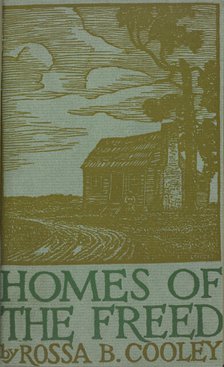 Homes of the freed, cover page, 1926. Creator: Julius John Lankes.