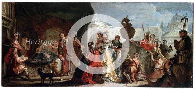 'Antiochus and Stratonice', 18th century. Artist: Francesco Fontebasso