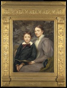 Mrs. William T. Evans and Her Son, 1895. Creator: Henry Oliver Walker.