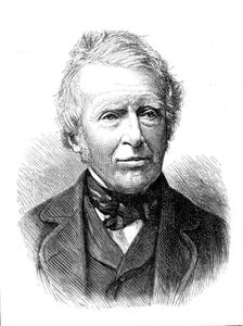 The late Sir W. Erle, 1880. Creator: Unknown.