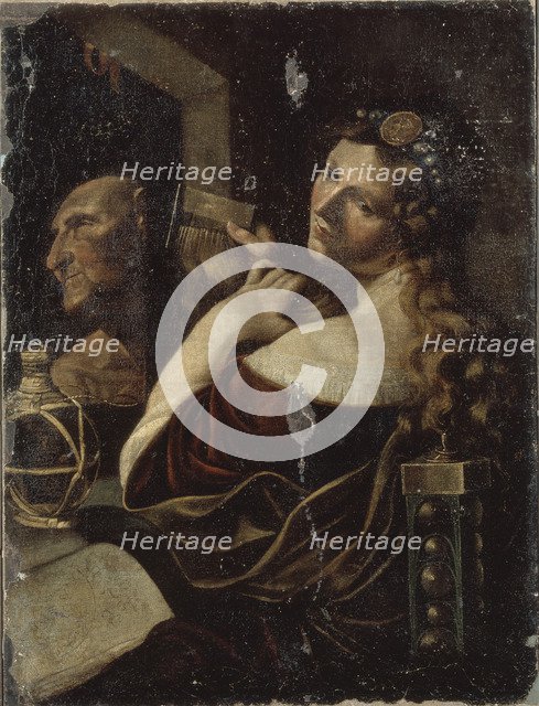 Vanitas. Artist: Paolini, Pietro (1603-1682)