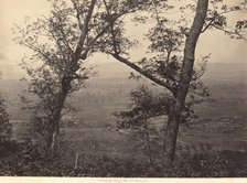Orchard Knob from Mission Ridge, 1864-1866. Creator: George N. Barnard.