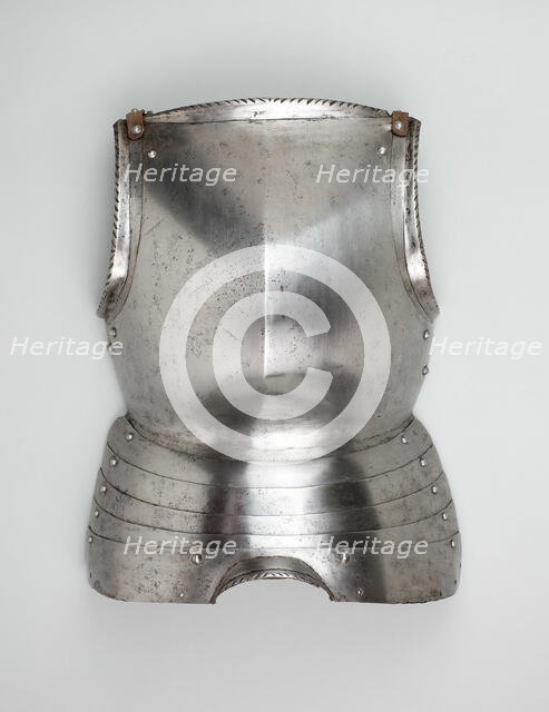 Breastplate with Associated Fauld, Italy, c. 1530. Creator: Unknown.