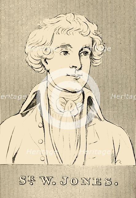'Sir W. Jones', (1746-1794), 1830. Creator: Unknown.