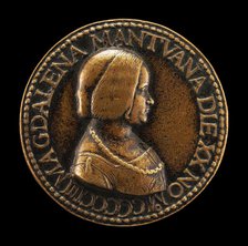 Maddalena of Mantua [obverse], 1504. Creator: Unknown.