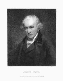 James Watt, Scottish engineer. Artist: Unknown